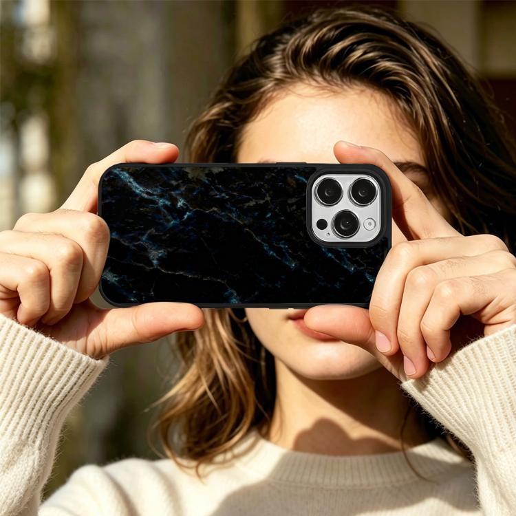 For iPhone 16 Pro Marble Pattern Magnetic Phone Case