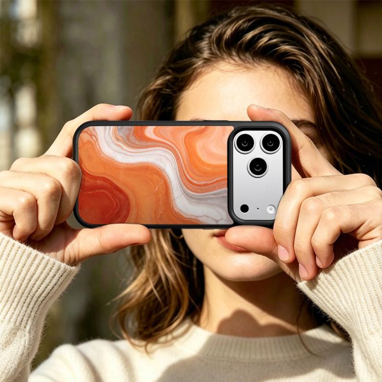 For iPhone 17 Pro Marble Pattern Magnetic Phone Case
