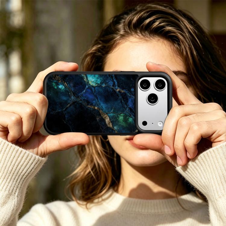 For iPhone 17 Pro Marble Pattern Magnetic Phone Case