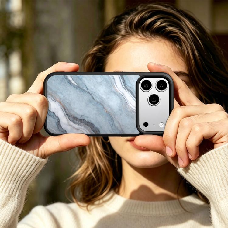 For iPhone 17 Pro Marble Pattern Magnetic Phone Case