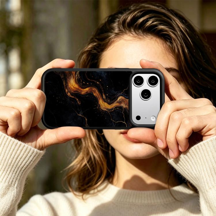 For iPhone 17 Pro Max Marble Pattern Magnetic Phone Case
