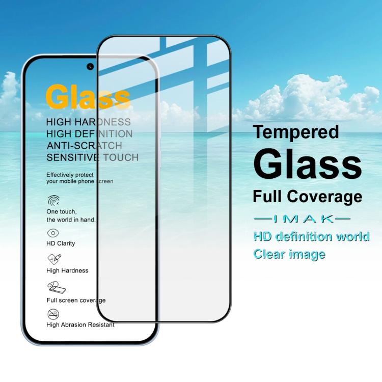 For OnePlus Nord CE6 imak Pro+ Series Full Coverage Tempered Glass Film, Support Fingerprint Unlocking