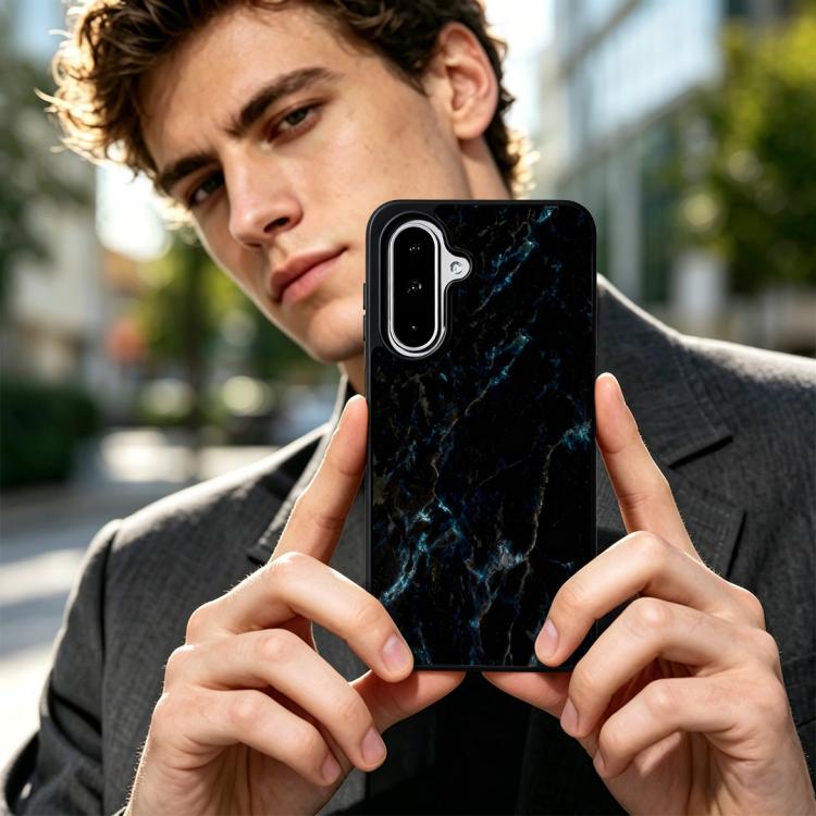 For Samsung Galaxy A15 5G Marble Pattern Magnetic Phone Case