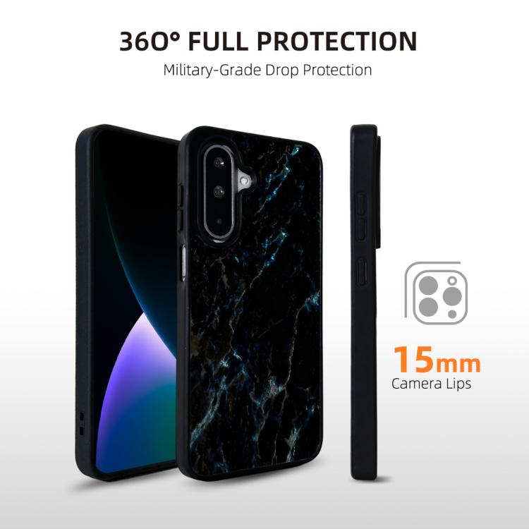 For Samsung Galaxy A16 5G Marble Pattern Magnetic Phone Case