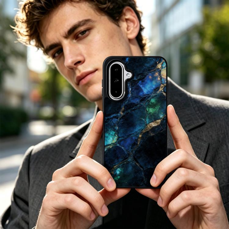 For Samsung Galaxy A35 5G Marble Pattern Magnetic Phone Case