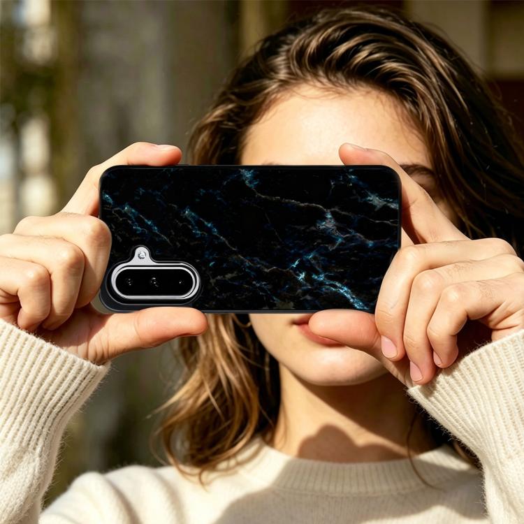 For Samsung Galaxy A57 5G Marble Pattern Magnetic Phone Case