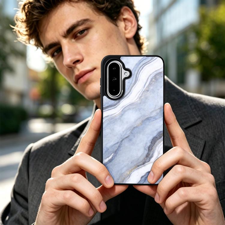 For Samsung Galaxy A17 5G Marble Pattern Magnetic Phone Case