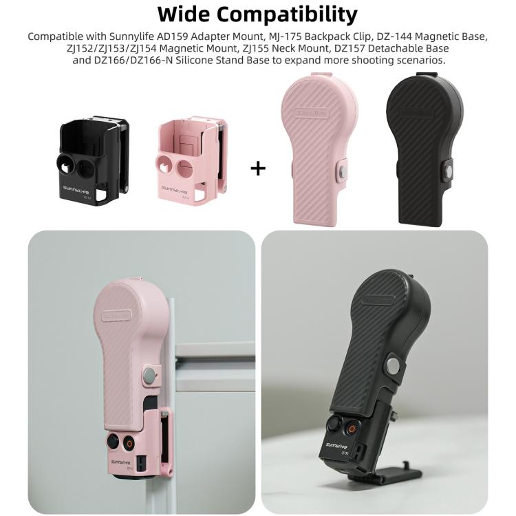 For DJI Osmo Pocket 4 / 3 Sunnylife Colorful Bulb-Shaped Gimbal Cover Camera Protector Screen Protective Shell