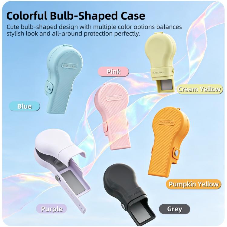 For DJI Osmo Pocket 4 / 3 Sunnylife Colorful Bulb-Shaped Gimbal Cover Camera Protector Screen Protective Shell