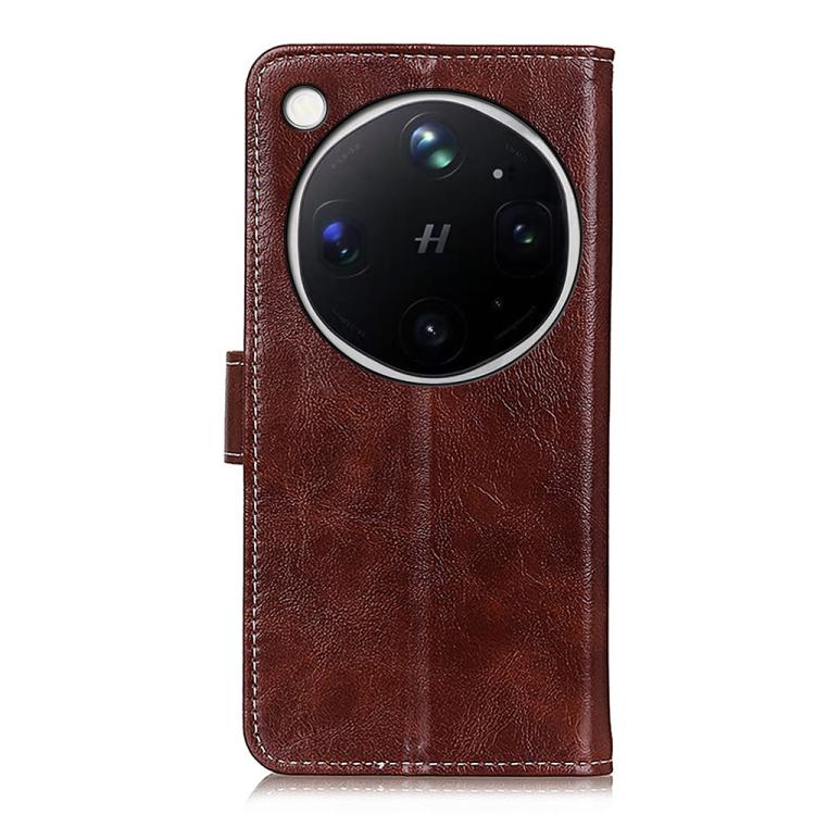 For OPPO Find X9 Ultra 5G Retro Crazy Horse Texture Leather Phone Case