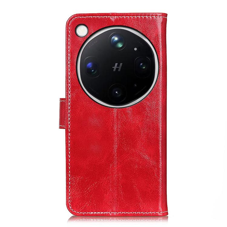 For OPPO Find X9 Ultra 5G Retro Crazy Horse Texture Leather Phone Case