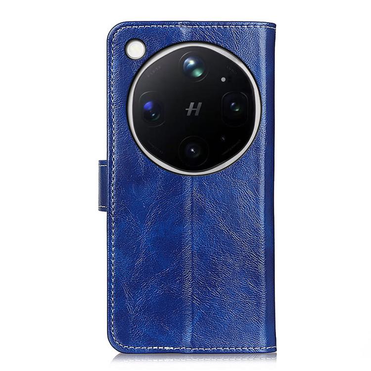 For OPPO Find X9 Ultra 5G Retro Crazy Horse Texture Leather Phone Case