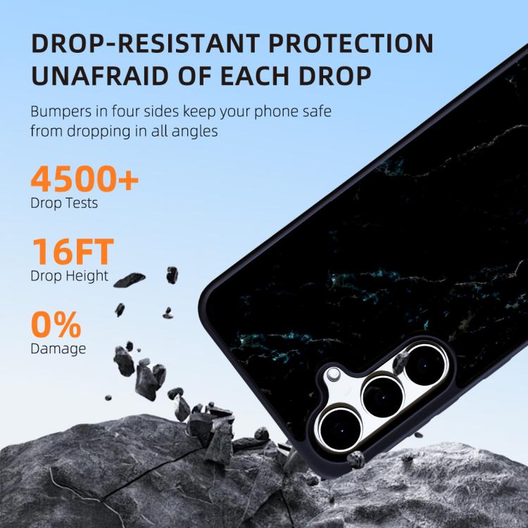 For SFor Samsung Galaxy S26 5G Marble Pattern Magnetic Phone Case
