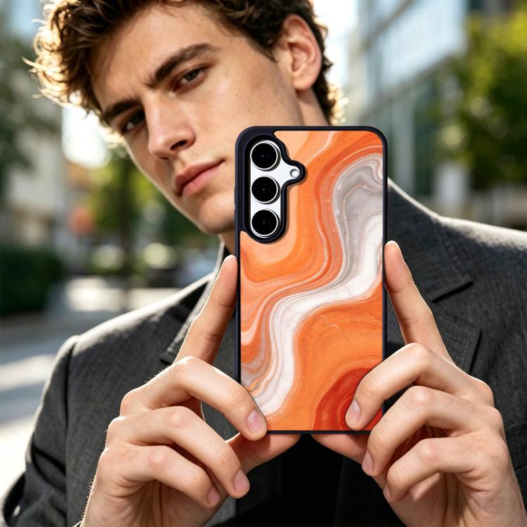 For SFor Samsung Galaxy S26 5G Marble Pattern Magnetic Phone Case
