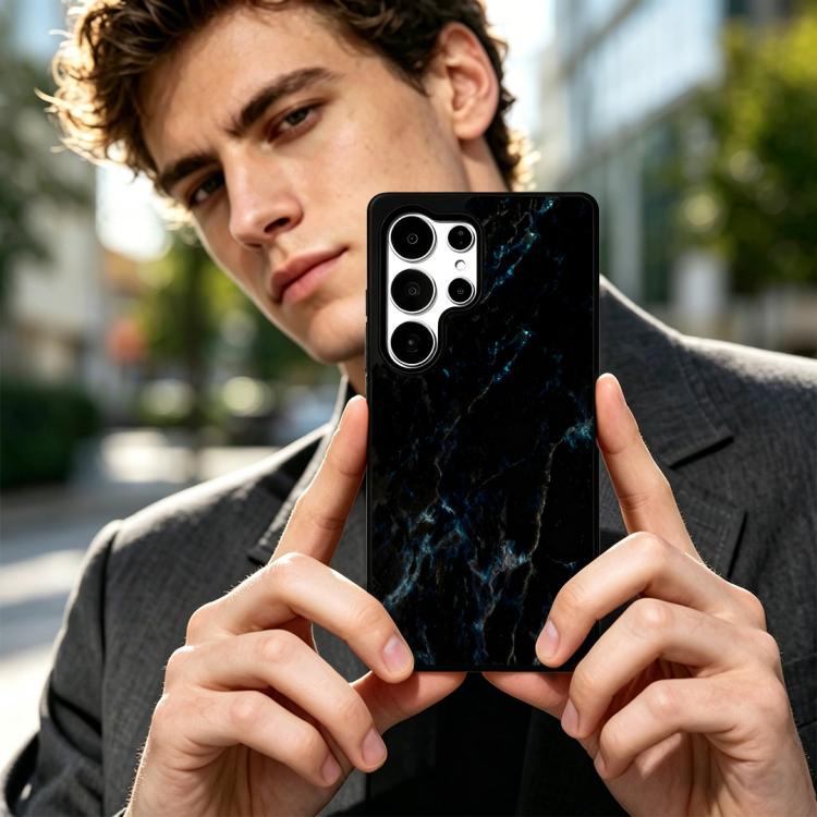 For Samsung Galaxy S26 Ultra 5G Marble Pattern Magnetic Phone Case