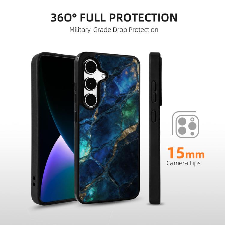 For Samsung Galaxy S26+ 5G Marble Pattern Magnetic Phone Case