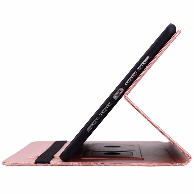 For Lenovo Tab M9 Floral Embossed Pattern Vegan Leather Tablet Case