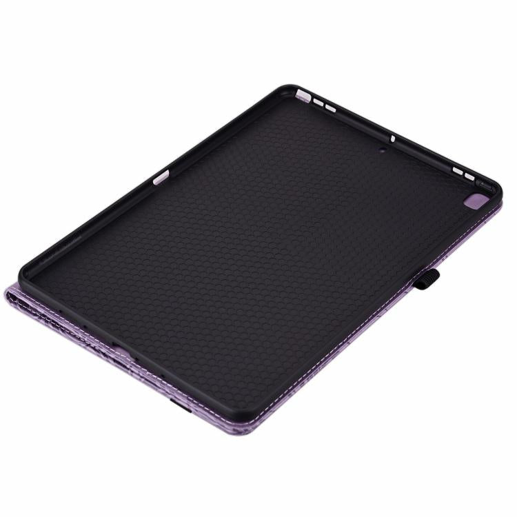 For Lenovo Tab M9 Floral Embossed Pattern Vegan Leather Tablet Case