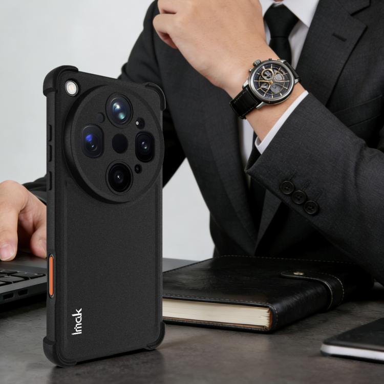 For OPPO Find X9 Ultra 5G imak Shockproof Airbag TPU Phone Case - Matte Black