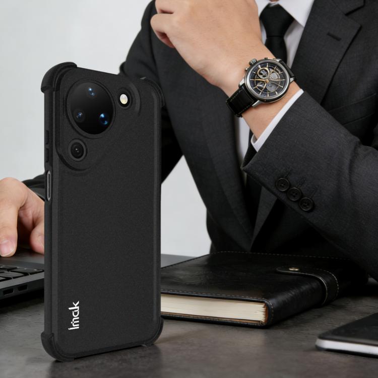 For Huawei Pura 90 5G imak Shockproof Airbag TPU Phone Case - Matte Black