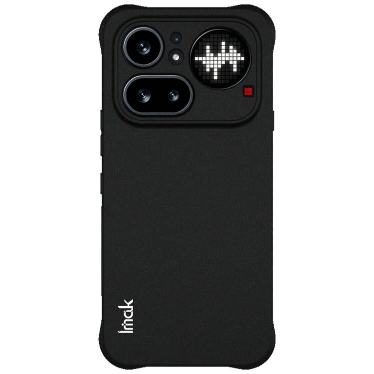 For Nothing Phone 4a Pro imak Shockproof Airbag TPU Phone Case - Matte Black