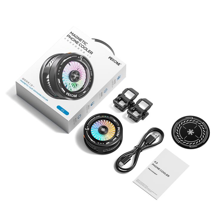 WK K3 Intelligent Temperature Control Mobile Phone Cooler