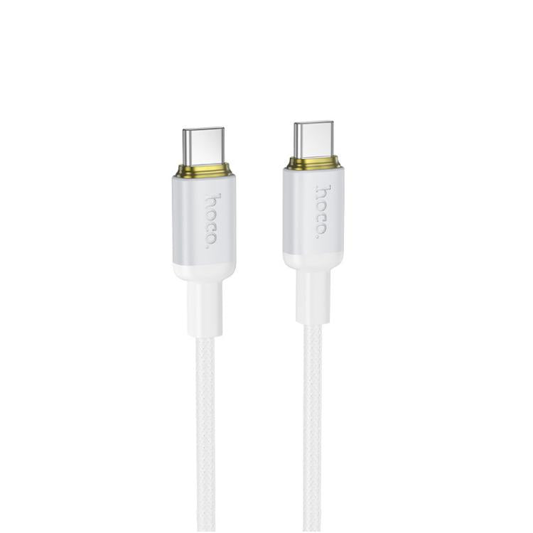 hoco X128 Type-C to Type-C Benefit 60W Charging Data Cable, Length:1m