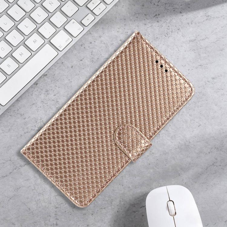 For Google Pixel 8 Pro Mirrored Buckle Vegan Leather Phone Case with Small Black Cord