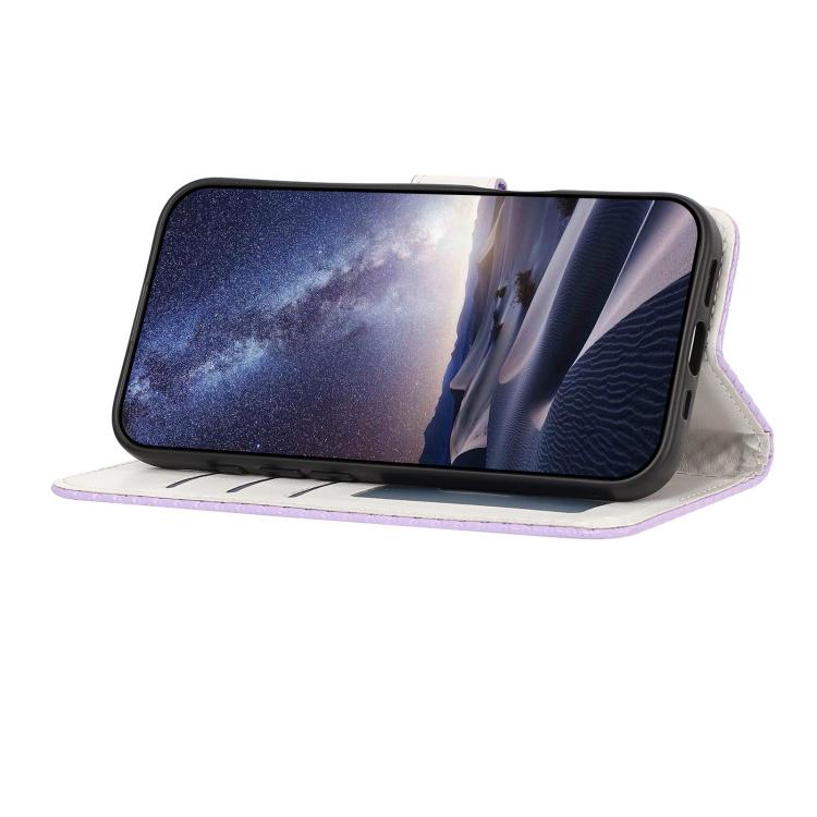 For Google Pixel 9a Mirrored Buckle Vegan Leather Phone Case with Small Black Cord