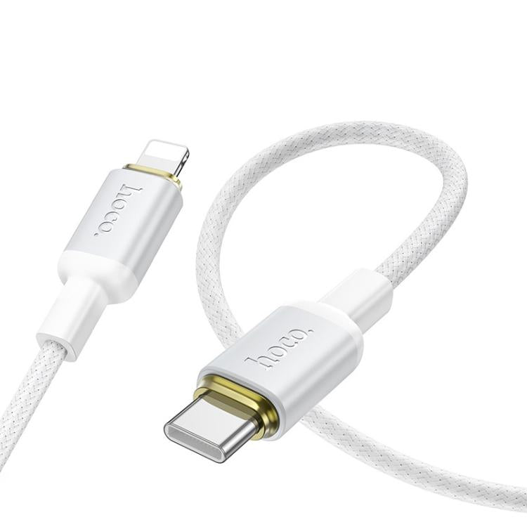 hoco X128 Type-C to 8 Pin Benefit 30W Charging Data Cable, Length:1m