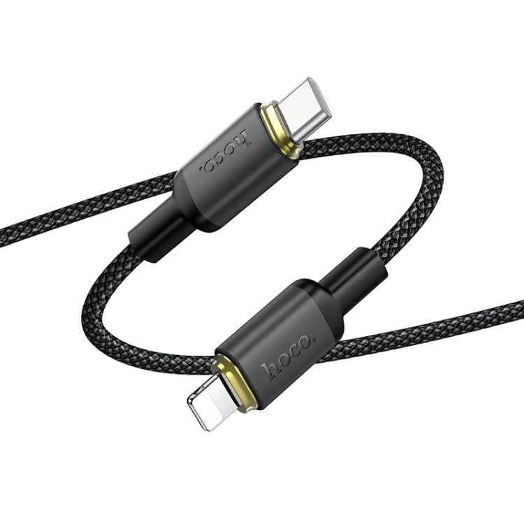 hoco X128 Type-C to 8 Pin Benefit 30W Charging Data Cable, Length:1m