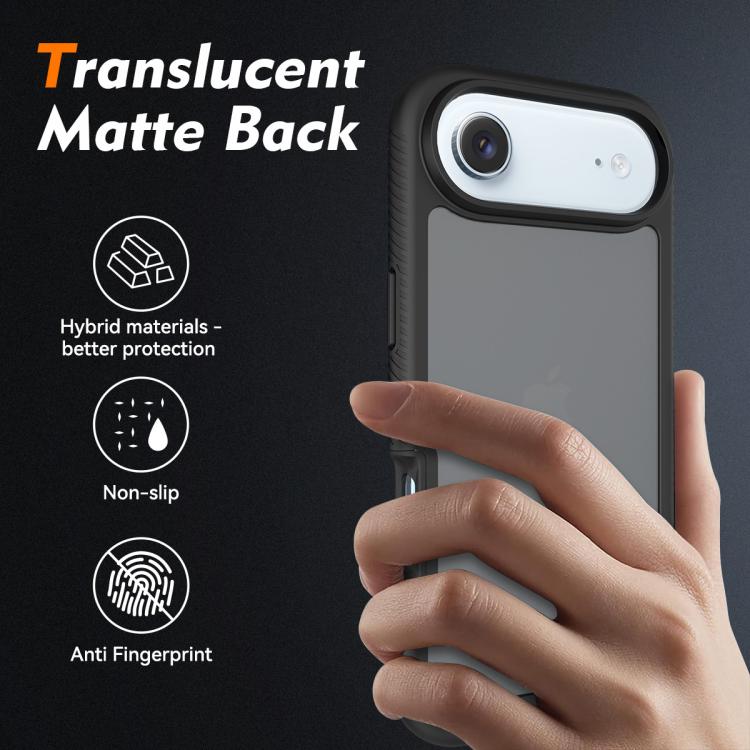 For iPhone Air  Starry Sky Matte Two-Tone Shockproof TPU Hybrid PC Phone Case