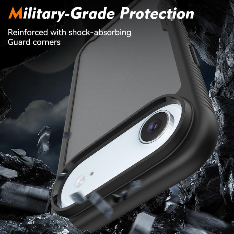 For iPhone Air  Starry Sky Matte Two-Tone Shockproof TPU Hybrid PC Phone Case