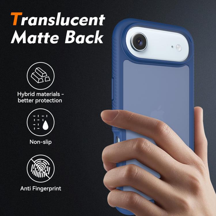 For iPhone Air  Starry Sky Matte Two-Tone Shockproof TPU Hybrid PC Phone Case