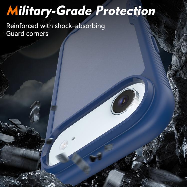 For iPhone Air  Starry Sky Matte Two-Tone Shockproof TPU Hybrid PC Phone Case