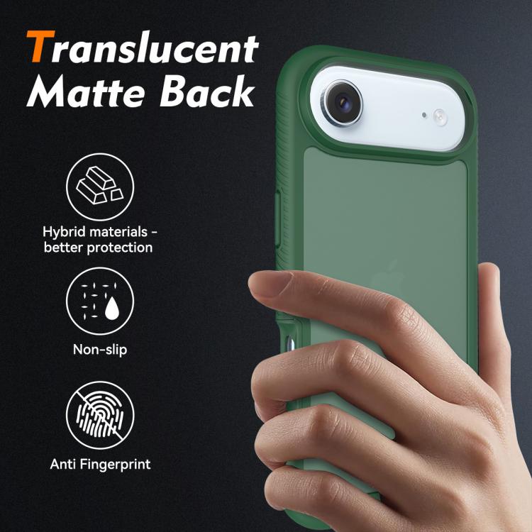 For iPhone Air  Starry Sky Matte Two-Tone Shockproof TPU Hybrid PC Phone Case