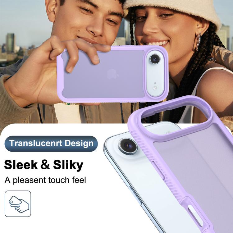 For iPhone Air  Starry Sky Matte Two-Tone Shockproof TPU Hybrid PC Phone Case
