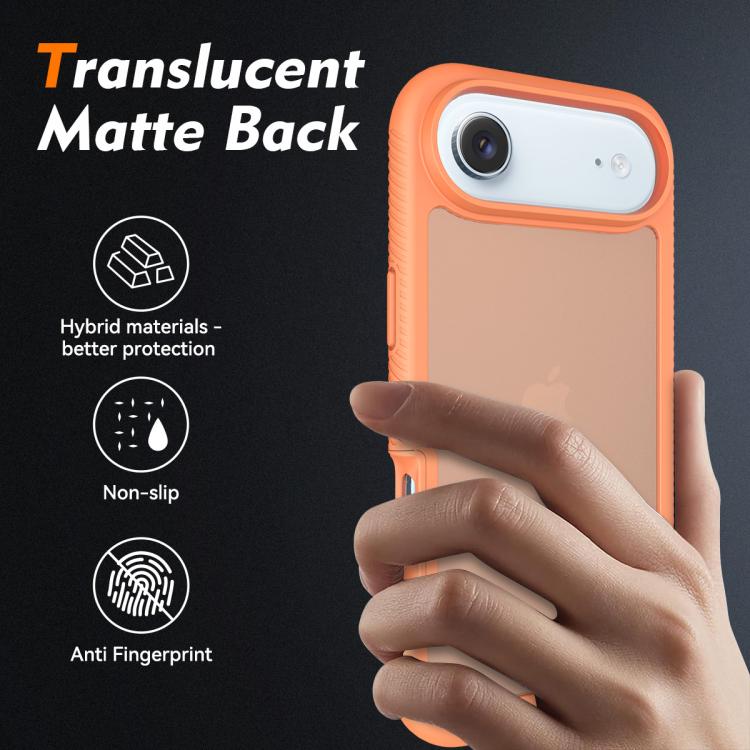 For iPhone Air  Starry Sky Matte Two-Tone Shockproof TPU Hybrid PC Phone Case