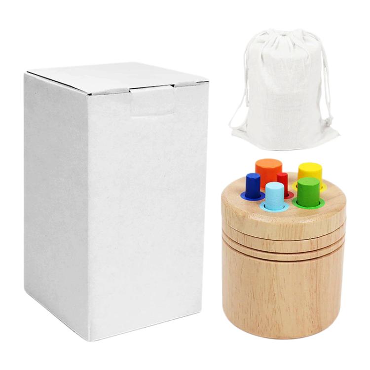 Baby Sensory Play Montessori Wooden Toys Color Shape Sorting Box, Type:Pairing and Sorting