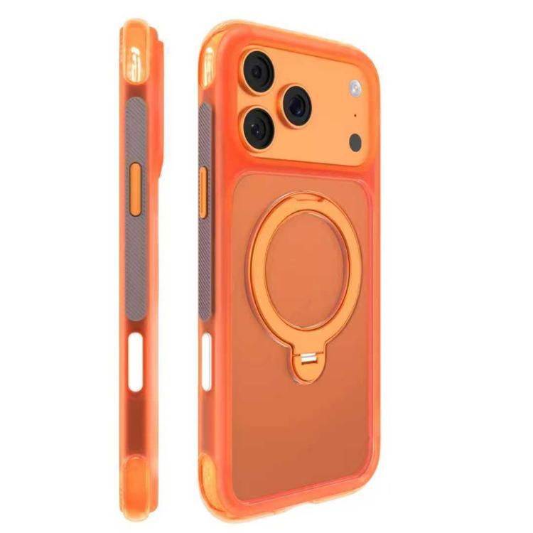 For iPhone 17 Pro Mutural ArtShield Series Magnetic Holder Phone Case