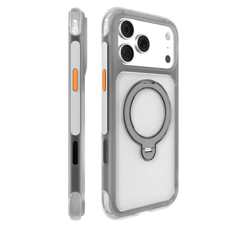 For iPhone 17 Pro Mutural ArtShield Series Magnetic Holder Phone Case