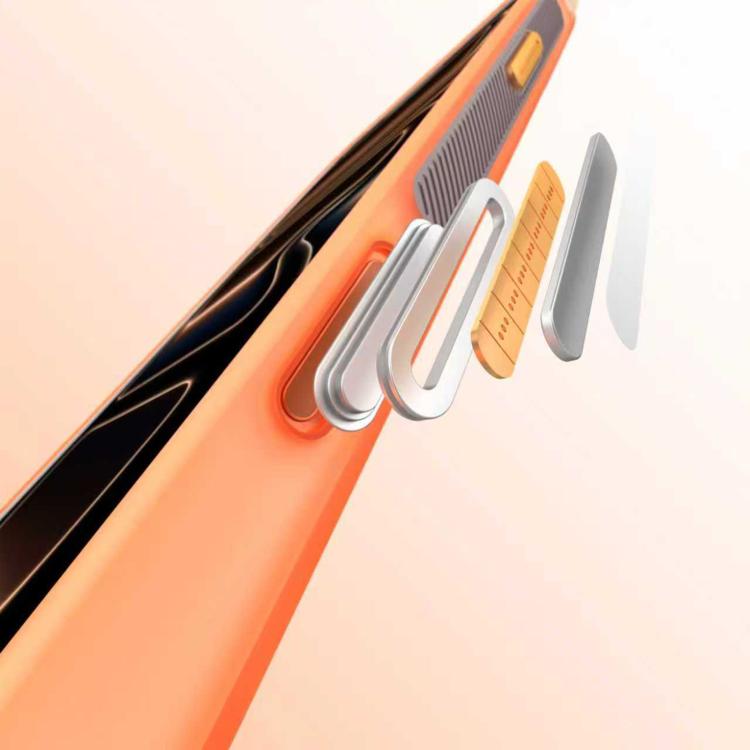 For iPhone 17 Pro Mutural ArtShield Series Magnetic Holder Phone Case