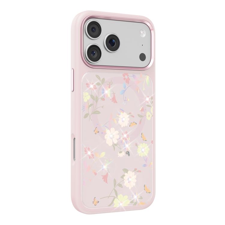 For iPhone 17 Pro Max Mutural Flora Story Series Magnetic Phone Case