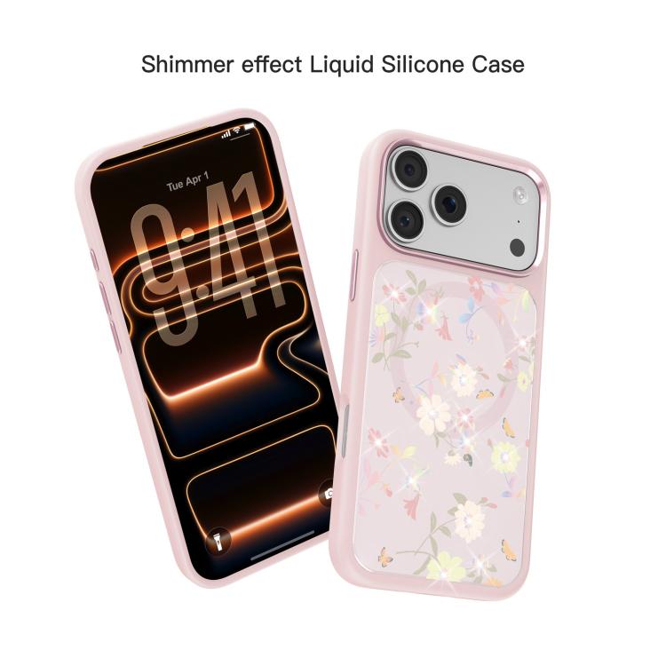 For iPhone 17 Pro Max Mutural Flora Story Series Magnetic Phone Case