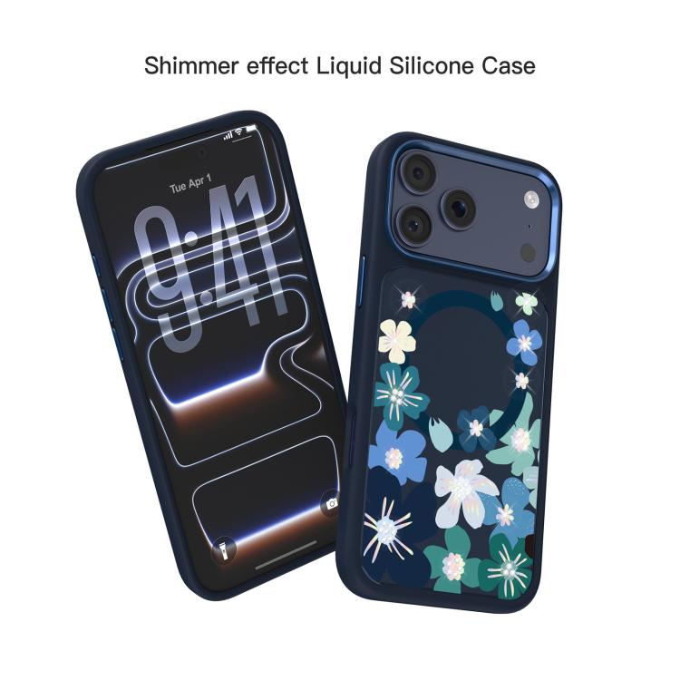 For iPhone 17 Pro Mutural Flora Story Series Magnetic Phone Case