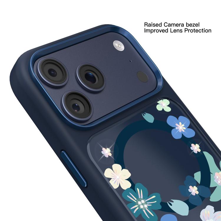 For iPhone 17 Pro Mutural Flora Story Series Magnetic Phone Case