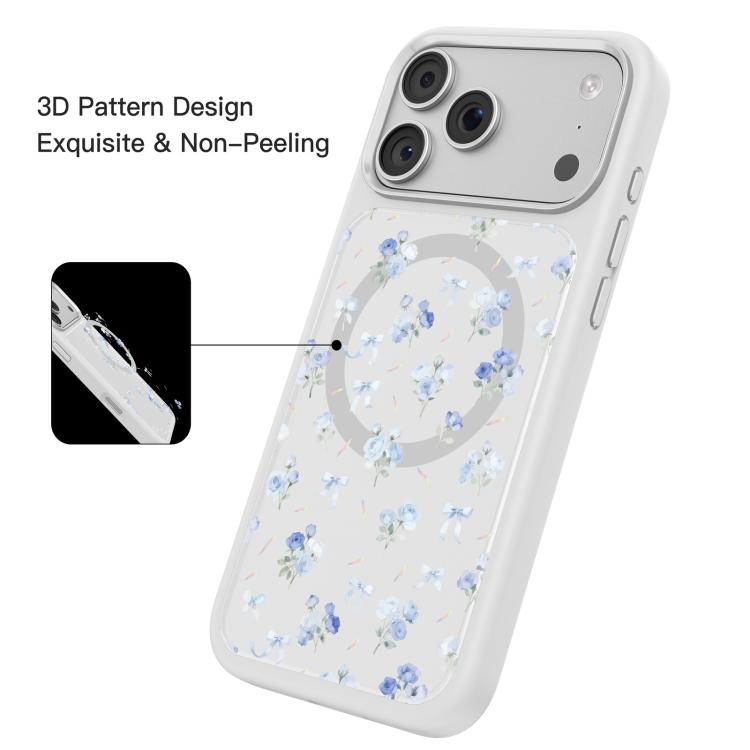 For iPhone 17 Pro Mutural Flora Story Series Magnetic Phone Case