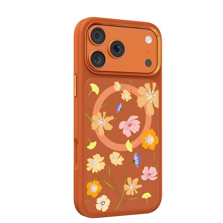 For iPhone 17 Pro Mutural Flora Story Series Magnetic Phone Case