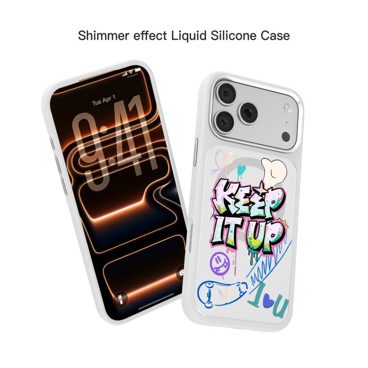 For iPhone 17 Pro Max Mutural Graffiti Series Magnetic Phone Case