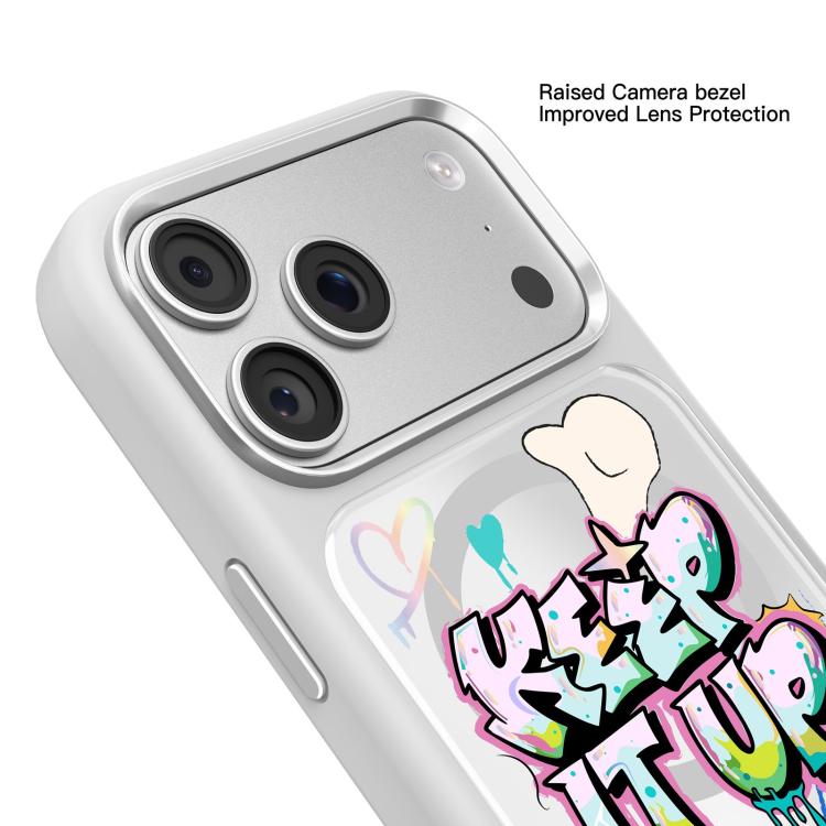 For iPhone 17 Pro Max Mutural Graffiti Series Magnetic Phone Case